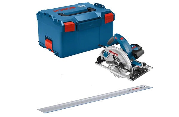 BOSCH - Scie plongeante GKS 65 GCE -  - avec rail 1400mm - L-BOX - 0615990M93 - large