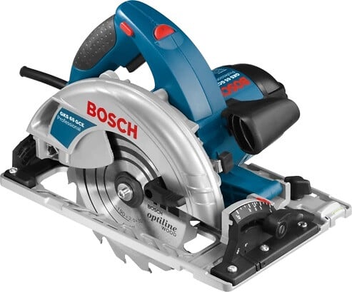 BOSCH - Scie plongeante GKS 65 GCE -  - avec rail 1400mm - L-BOX - 0615990M93 - large