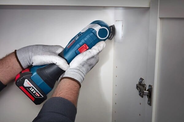 BOSCH - Découpeur - ponceur GOP 18V-34  - sans batterie - L-BOXX - 06018G2000 - large