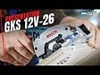 BOSCH - Scie circulaire sans fil BOSCH 06016A1002 - GKS 12V-26 Professional 12V (vendu sans batterie) - vignette
