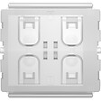 GEWISS - Module éco connecté 4 commandes ChoruSmart avec technologie Zigbee - GEWISS - GWA1291 - vignette