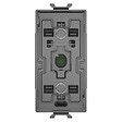 GEWISS - Interrupteur simple axial EVO ChoruSmart 1 module - GEWISS - GW10671 - vignette
