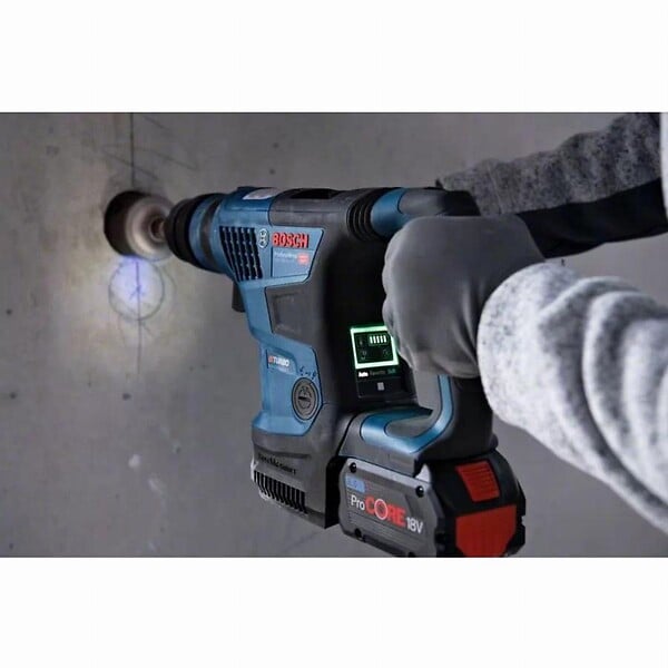 BOSCH - Perforateur SDSPlus sansfil Biturbo Bosch GBH 18V34 CF 18 V sans batterie ni chargeur  coffret - large
