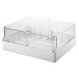 GEWISS - Boîte de dérivation 460x380x180 mm à couvercle haut transparent et parois lisses - GEWISS - GW44441 - vignette