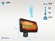 PURLINE - Chauffage d'extérieur mural numérique avec télécommande - vignette