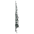 VIDAXL - vidaXL Demi sapin de Noël artificiel mince avec neige floquée 240 cm - vignette