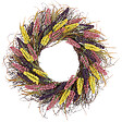 BELIANI - Couronne décorative CANDELARIA 50 cm Multicolore - vignette