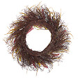 BELIANI - Couronne décorative CANDELARIA 50 cm Multicolore - vignette