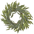 BELIANI - Couronne décorative GAMRUN 70 cm Vert - vignette