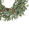 BELIANI - Couronne décorative DANRUN 65 cm Vert - vignette
