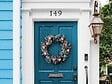 BELIANI - Couronne décorative LAJARES 50 cm Multicolore - vignette