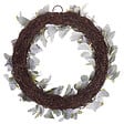 BELIANI - Couronne décorative LAJARES 50 cm Multicolore - vignette