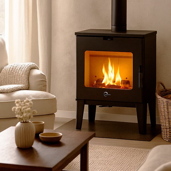 SANNOVER - Poêle à Bois Dita 7,6 kW Bûche 40 cm Sannover - large