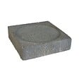 VERINDAL+ - Dalle stabilisatrice pour plot - Béton - 24 x 24 x 6 cm - vignette