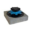VERINDAL+ - Dalle stabilisatrice pour plot - Béton - 24 x 24 x 6 cm - vignette