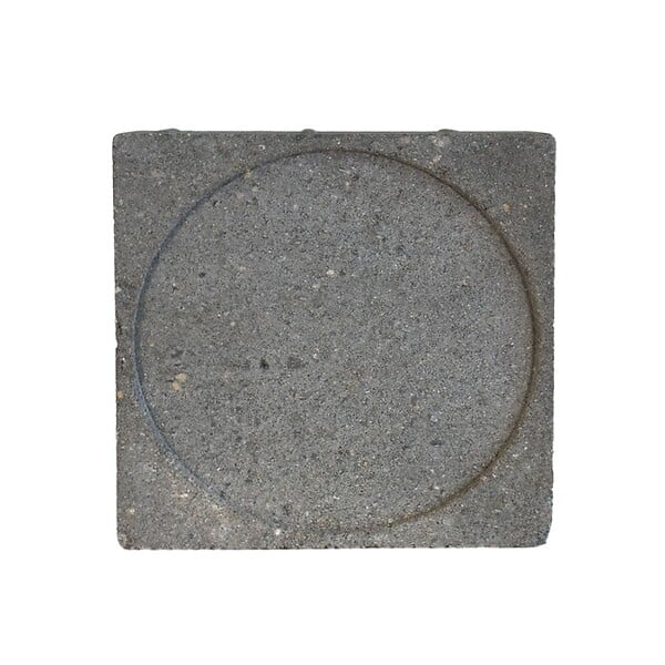 VERINDAL+ - Dalle stabilisatrice pour plot - Béton - 24 x 24 x 6 cm - large