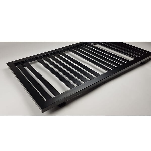 STANO - Radiateur sèche-serviettes eau chaude design KLEA 128 x 54 cm noir mat - large