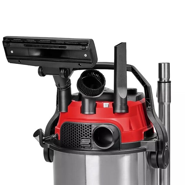 EINHELL - Aspirateur eau et poussières – TE-VC 2580 SACL – 1100 W – Cuve inox 25 L – Filtre HEPA – Classe L - large