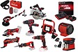 EINHELL - Kit chantier sans fil Einhell – 10 outils Power X-Change + 2 batteries 4.0Ah + chargeur - vignette