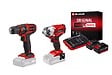EINHELL - Kit vissage sans fil Einhell – Visseuse à chocs + perceuse-visseuse + 2 batteries 4.0Ah + chargeur - vignette