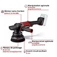 EINHELL - Polisseuse excentrique sans fil – CP-EP 18/125 Li BL-Solo Professional - vignette