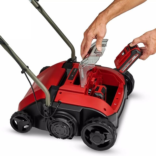 EINHELL - Scarificateur sans fil GC-SC 18/28 DS Li - 28 cm -Solo sans batterie ni chargeur - large