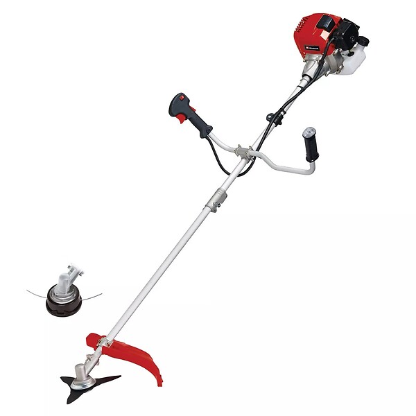 EINHELL - Kit thermique jardin Einhell – Tondeuse 56 cm, débroussailleuse, taille-haie, tronçonneuse - large