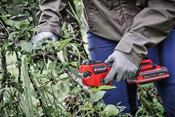EINHELL - Sécateur télescopique GP-LS 18/28 Li T BL-Solo - 18V - brushless - manche télescopique - coupé 28mm - sans batterie/chargeur - large