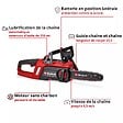 EINHELL - Tronçonneuse sans fil – GE-LC 18/25 Li BL-Solo - 22,5 cm - Brushless - 6,5 m/s - 18 V - vignette
