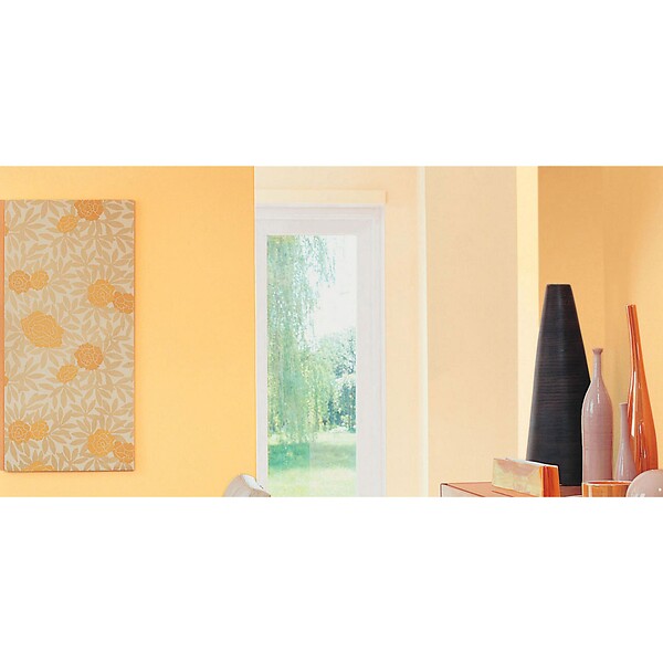 DULUX VALENTINE - Peinture Crème de Couleur Biosourcé - Pamplemousse - Satin - 2,25 L - large