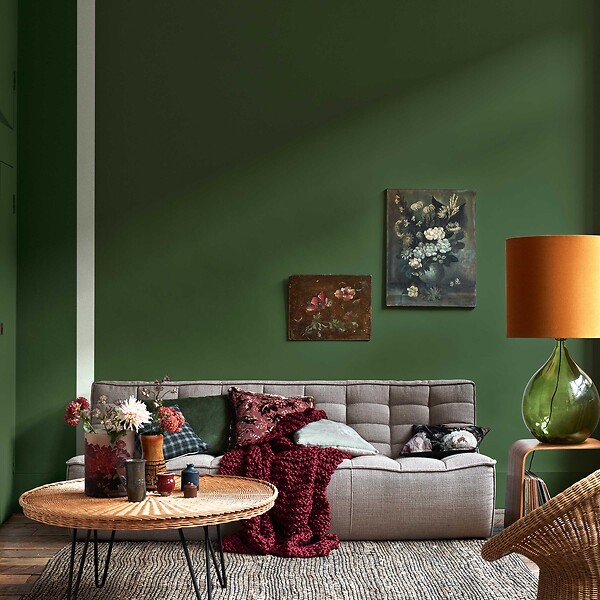 DULUX VALENTINE - Peinture murale biosourcée - Vert Tropical - 2,25 L - large