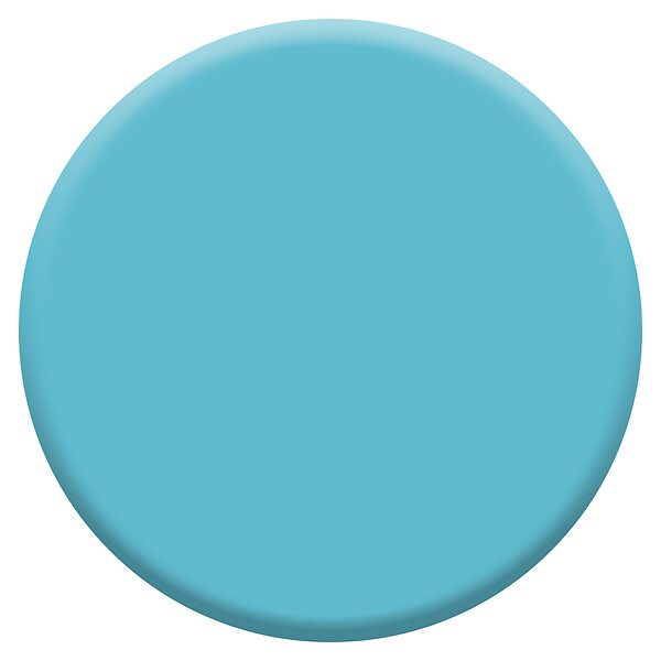 DULUX VALENTINE - Peinture Crème de Couleur Biosourcé - Bleu Caraïbes - Satin - 0,5 L - large