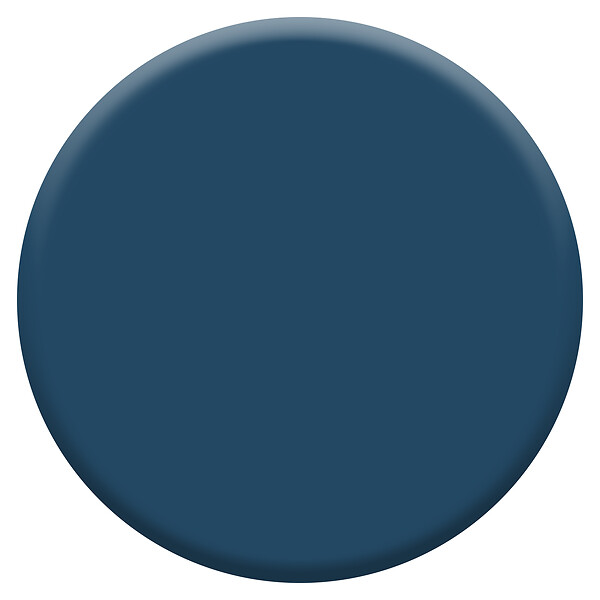DULUX VALENTINE - Peinture Crème de Couleur Biosourcé - Bleu Indigo - Velours - 0,5 L - large