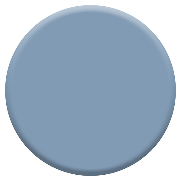 DULUX VALENTINE - Peinture Crème de Couleur Biosourcé - Bleu Vintage - Velours - 0,5 L - large