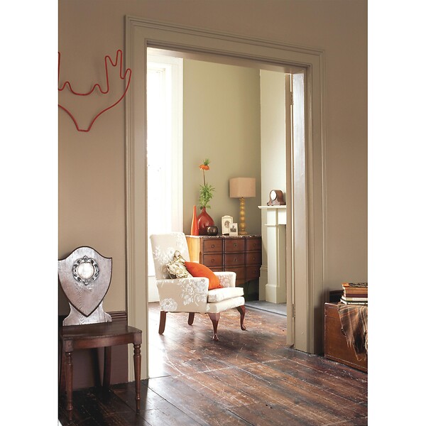 DULUX VALENTINE - Peinture Crème de Couleur Biosourcé - Grain de Sable - Satin - 0,5 L - large