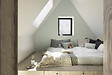 DULUX VALENTINE - Peinture Crème de Couleur Biosourcé - Saule Biosourcé - Satin - 0,5 L - vignette