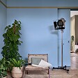 DULUX VALENTINE - Peinture Crème de Couleur Biosourcé - Bleu Vintage - Velours - 0,5 L - vignette