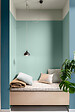 DULUX VALENTINE - Peinture Crème de Couleur Biosourcé - Menthe Frappée - Velours - 0,5 L - vignette