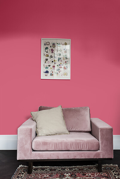 DULUX VALENTINE - Peinture biosourcée - Rose Melba - Velours - 1L - large