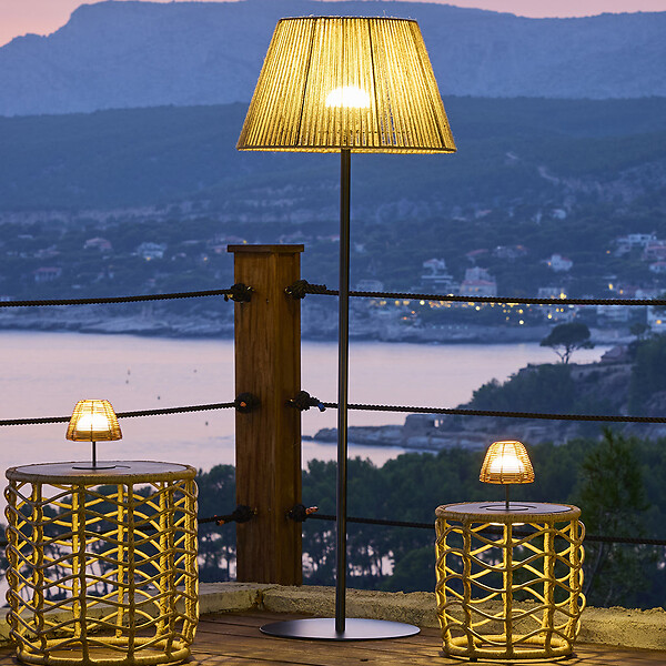 LUMISKY - Lampadaire extérieur sans fil TALL RAFFY H170 cm - large