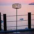 LUMISKY - Lampadaire extérieur sans fil STANDY BAMBOU H150cm - vignette