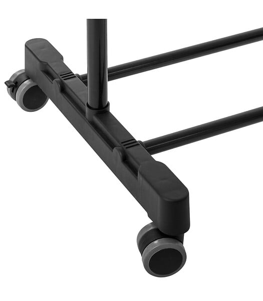 5 FIVE SIMPLY SMART - Penderie Portant à vêtements en Inox extensible en hauteur et largeur H 165 cm - large