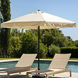 CONCEPT USINE - Parasol  ecru  carré 2,95 x 2,95 m PALERME - vignette