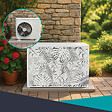 ATOLE - Cache climatiseur ATOLE en Aluminium Thermolaqué , Taille 2 : H. 113 x L. 110 x P. 64 cm, Ventelle, Blanc - vignette