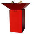 GRILL'CHIC - Brasero Cevenol Acier Normal Carre 74 Rouge Double Cuve - vignette