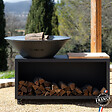 GRILL'CHIC - Brasero Traditionnel Acier 83 Gris Anthracite Double Cuve - vignette