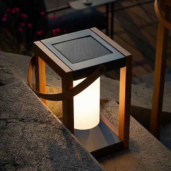 LUMISKY - Lanterne solaire et rechargeable SERAPHINA H32cm - large
