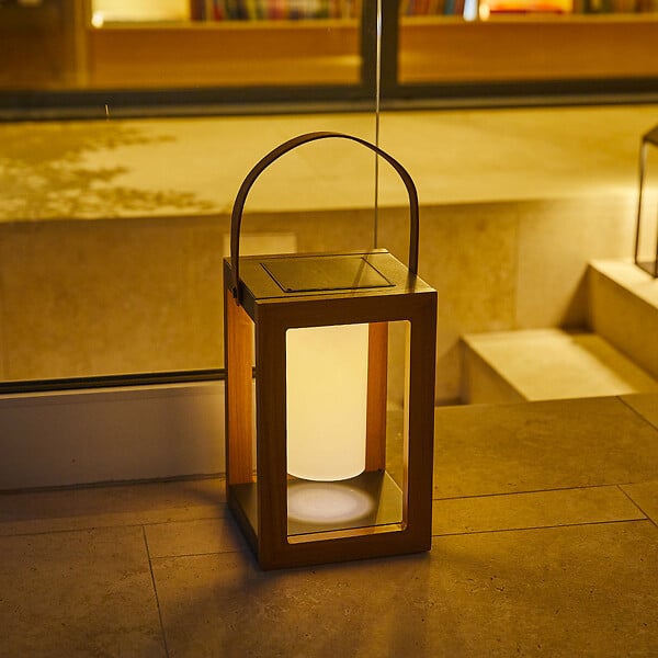 LUMISKY - Lanterne solaire et rechargeable SERAPHINA H32cm - large