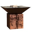 GRILL'CHIC - Brasero Cevenol Corten Normal Carre 103 Simple Cuve - vignette