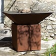 GRILL'CHIC - Brasero Cevenol Corten Normal Carre 103 Simple Cuve - vignette